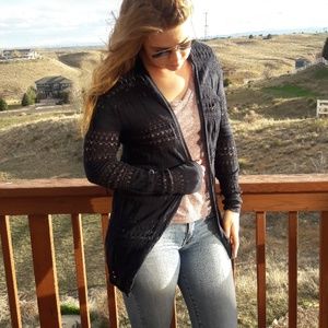 2 for $25 Long navy blue sweater